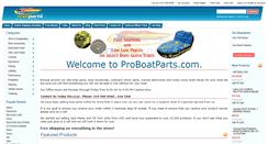 Desktop Screenshot of proboatparts.com